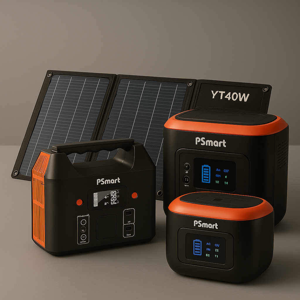 Pemsmart DPS and R Series portable power stations for home emergency backup