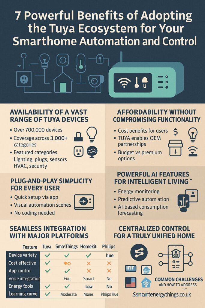 Tuya Smart Life ecosystem for AfriSmartHome automation devices