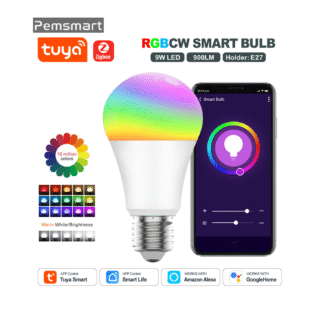 Pemsmart Zigbee E27 Smart LED Bulb - 9W RGB+CCT, 806lm product image 7