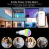 Pemsmart Zigbee E27 Smart LED Bulb - 9W RGB+CCT, 806lm product image 4