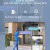 Pemsmart Tuya 3MP Solar PTZ Camera - WiFi/4G, 2K Outdoor product image 4