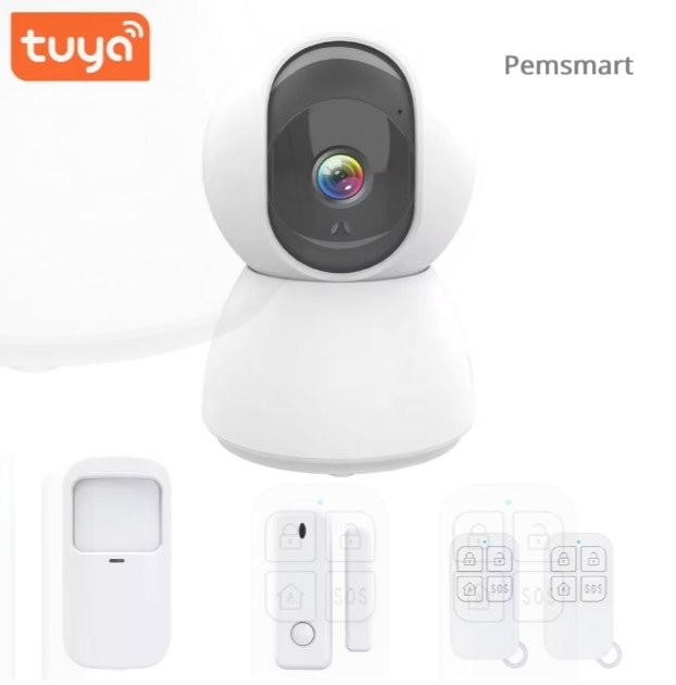 Pemsmart 2-in-1 Smart Alarm Camera Kit - Sensors, SOS & Motion product image 7