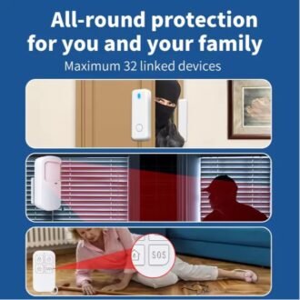 Pemsmart 2-in-1 Smart Alarm Camera Kit - Sensors, SOS & Motion product image 2