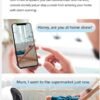 Pemsmart 2-in-1 Smart Alarm Camera Kit - Sensors, SOS & Motion product image 3