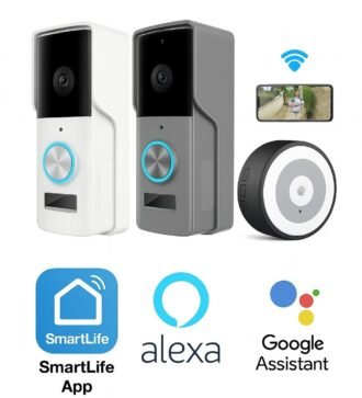 Pemsmart Tuya 1080P Wireless Video Doorbell - Chime & Night Vision product image 1