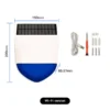 Pemsmart Tuya Outdoor Solar Siren Alarm - WiFi/Zigbee, IPX5 product image 2