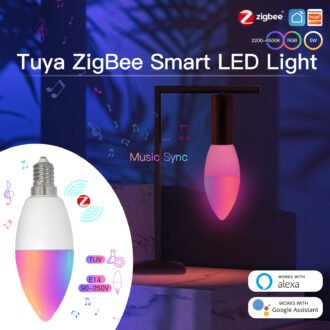 Pemsmart Zigbee E14 Smart Candle Bulb - 5W RGB+CCT product image 1