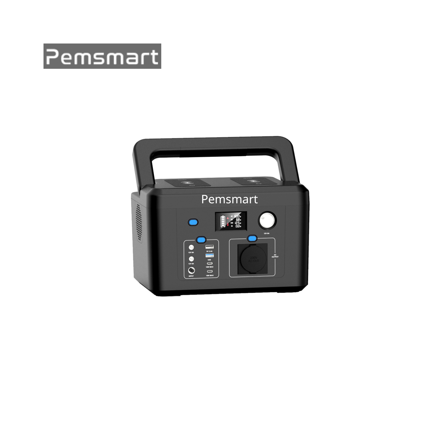 Pemsmart R600 Portable Power Station - 600W, 500Wh Home Backup product image 1