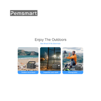 Pemsmart R1000 Portable Power Station - 1000W, 737Wh LiFePO4 Backup product image 2