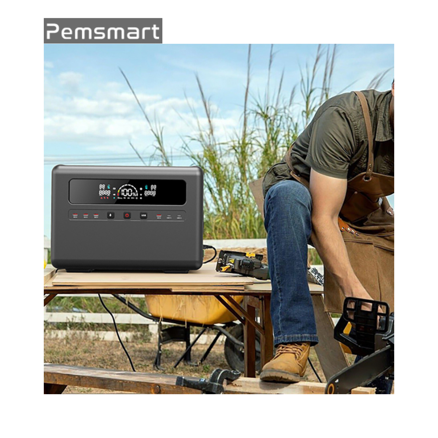 Pemsmart Q2400 Portable Power Station - 2400W, 2304Wh LiFePO4 product image 7