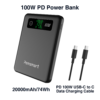 Pemsmart PD-100LS 100W USB-C Power Bank - 74Wh Portable Backup product image 1