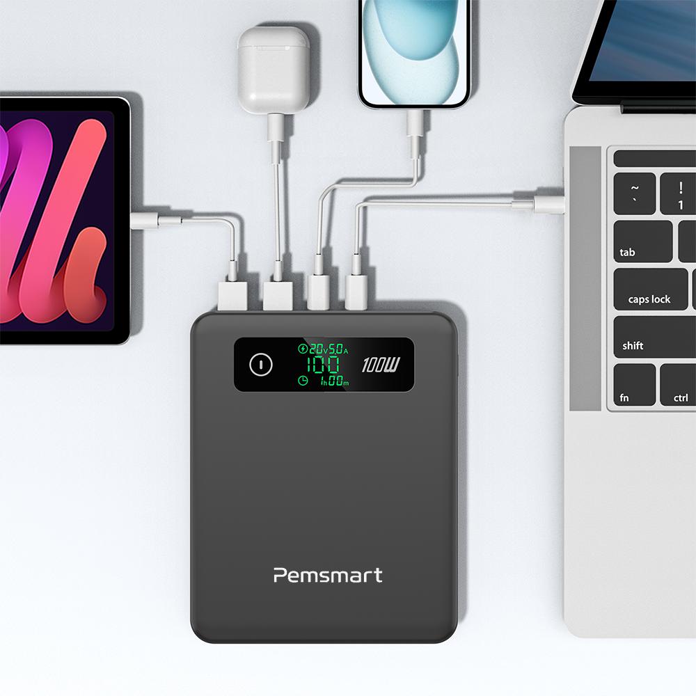 Pemsmart PD-100LS 100W USB-C Power Bank - 74Wh Portable Backup product image 6