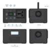 Pemsmart DPS-150D Portable Power Station - 150W, 96Wh LiFePO4 product image 3