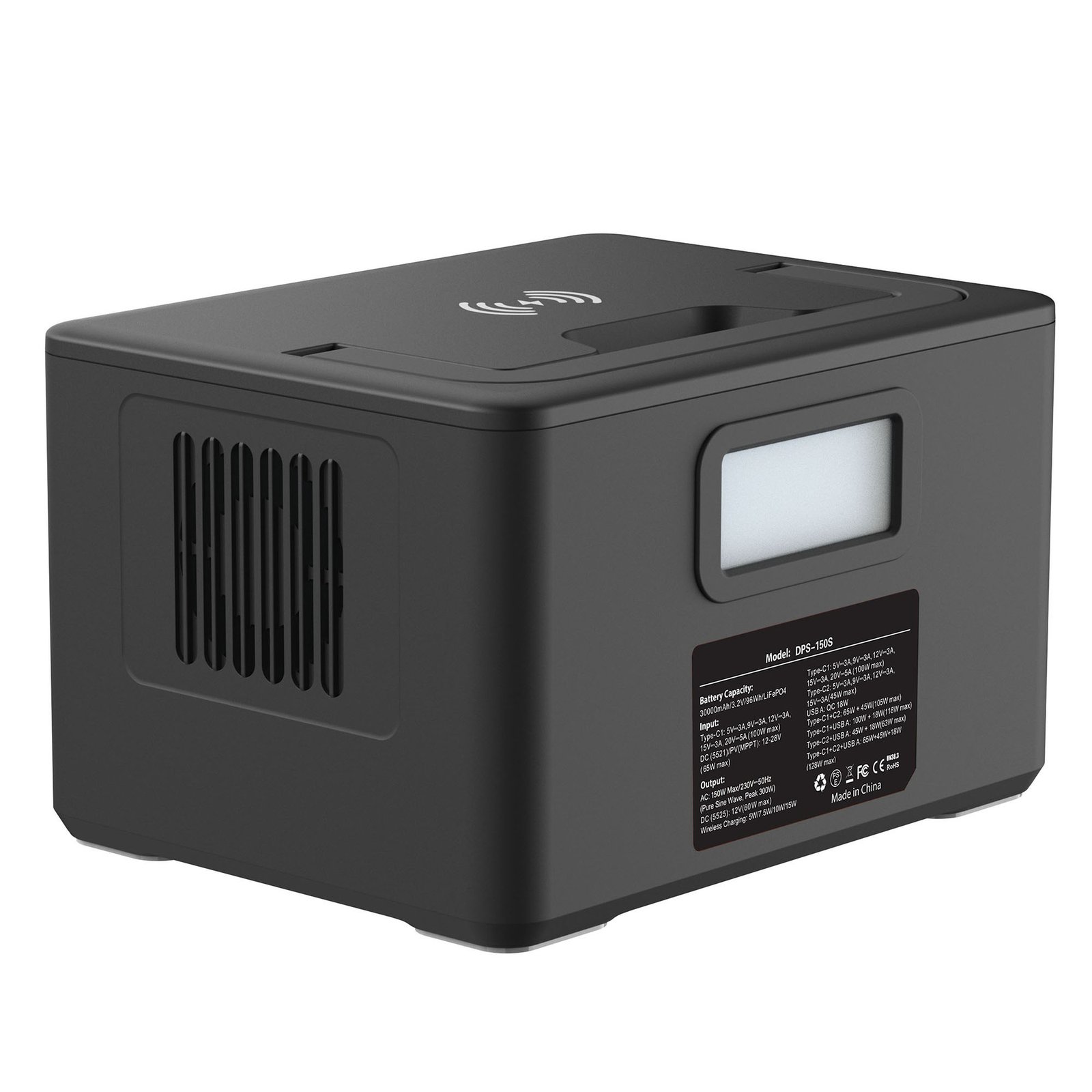 Pemsmart DPS-150D Portable Power Station - 150W, 96Wh LiFePO4 product image 4