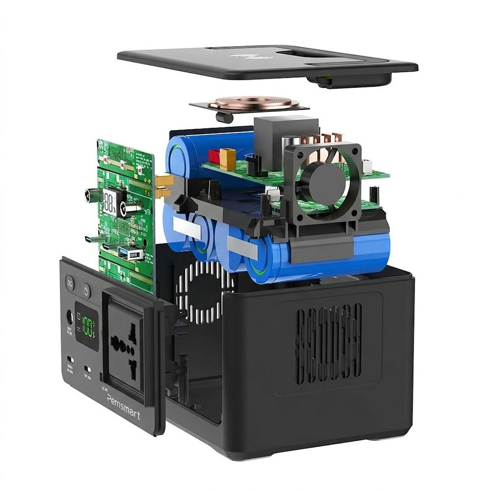 Pemsmart DPS-150D Portable Power Station - 150W, 96Wh LiFePO4 product image 6