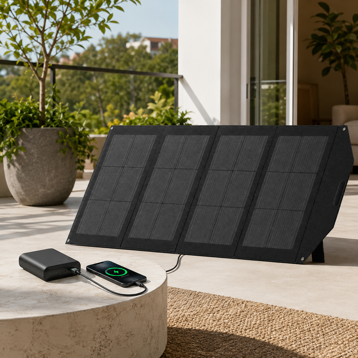 Pemsmart ASL200W Folding Solar Panel - 200W Portable Solar Charger product image 4