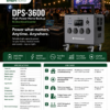 Pemsmart DPS-3600 Portable Power Station - 3600W, 2662.4Wh LiFePO4 product image 3