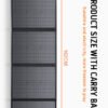 Pemsmart S100 Foldable Solar Panel - 100W Portable Solar Charger product image 4