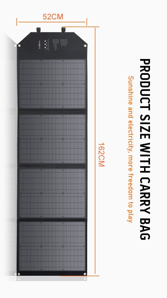 Pemsmart S100 Foldable Solar Panel - 100W Portable Solar Charger product image 4