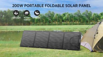 Pemsmart YT200 Foldable Solar Panel - 200W Portable Solar Charger product image 5