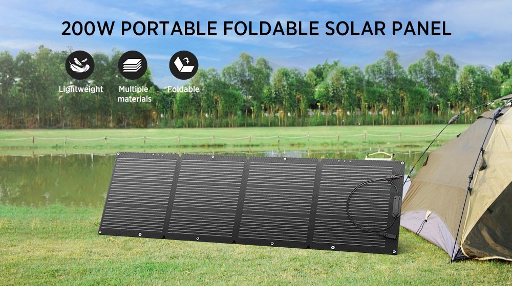 Pemsmart YT200 Foldable Solar Panel - 200W Portable Solar Charger product image 5